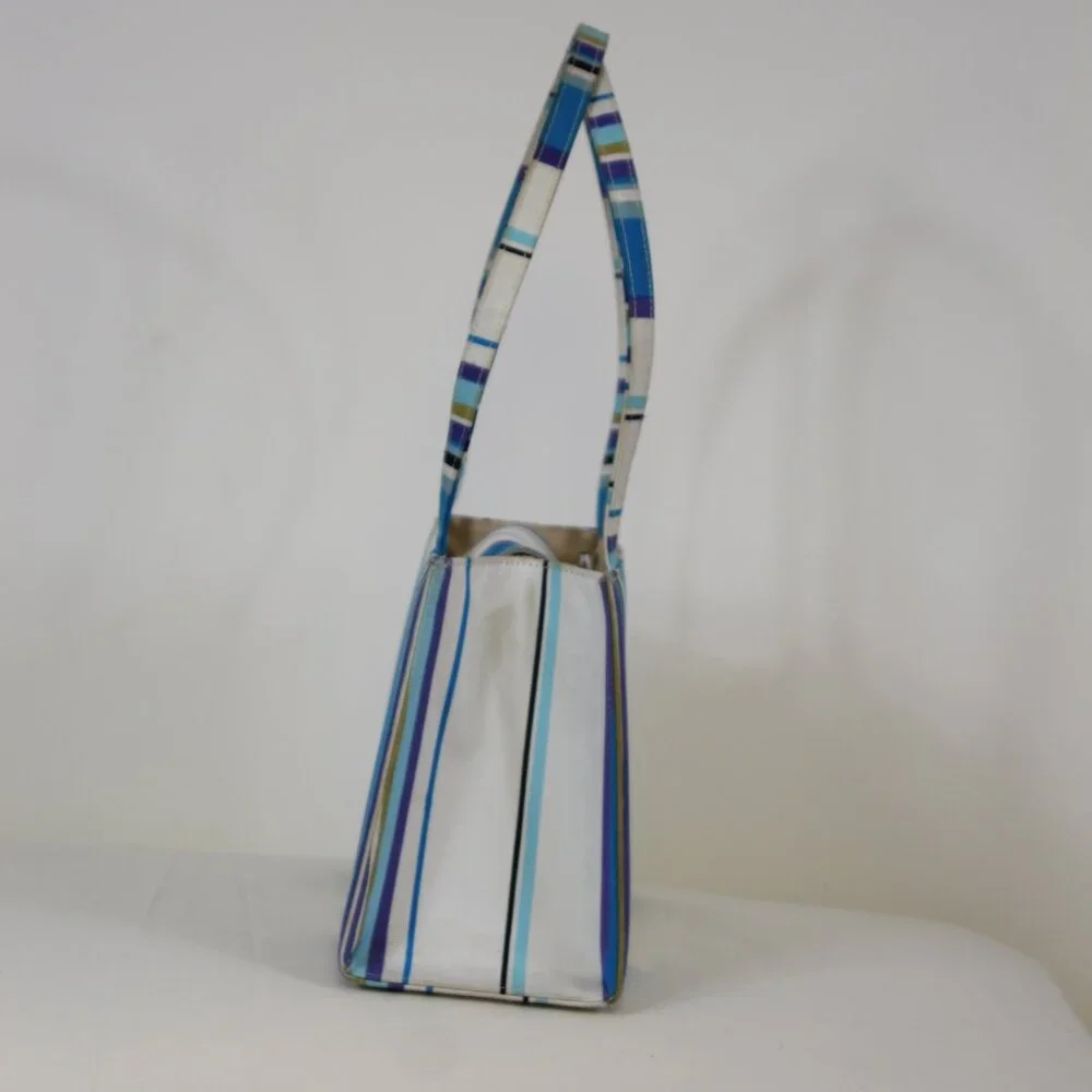 Kate Spade New York Striped‎ Small Tote Bag – Early 2000s-Y2K